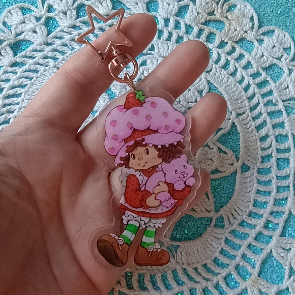 Strawberry shortcake keychain - Picture 4 of 6